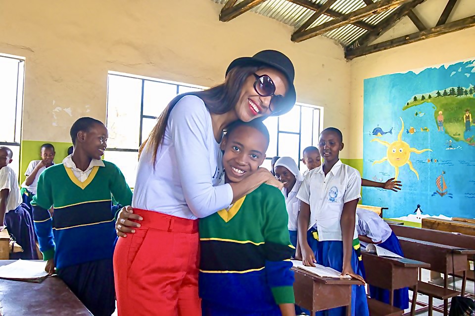 Children studying in classroom
